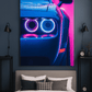 Neon Street Pulse Car Wall Art | Neon Signs India — Image 1