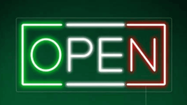 Open Neon LED Sign – Business Shop Open Light Wall Decor | Neon Signs India — Image 2