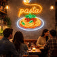 Pasta Neon Wall Light – Italian Kitchen Glow Neonsignsindia