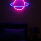 Planet Neon Sign (12x12 inches) Neonsignsindia