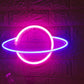 Planet Neon Sign (12x12 inches) Neonsignsindia