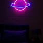 Planet Neon Sign (12x12 inches) Neonsignsindia