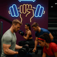 Power Grip Dumbbell Neon Sign – LED Gym Wall Light for Fitness Motivation” Neonsignsindia