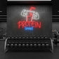 Protein Shake Neon Sign – Gym Fitness LED Wall Light - LED Neon Sign