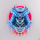 Cyber Samurai Neon Sign – Futuristic LED Warrior Wall Art Game Room