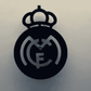 Real Madrid Blue Glow LED Neon Wall Light – Premium Football Logo Decor Neonsignsindia