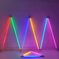 360° RGB Flow Effect unbreakable material tube (Size 46 Inch tall 1 Inch Broad)