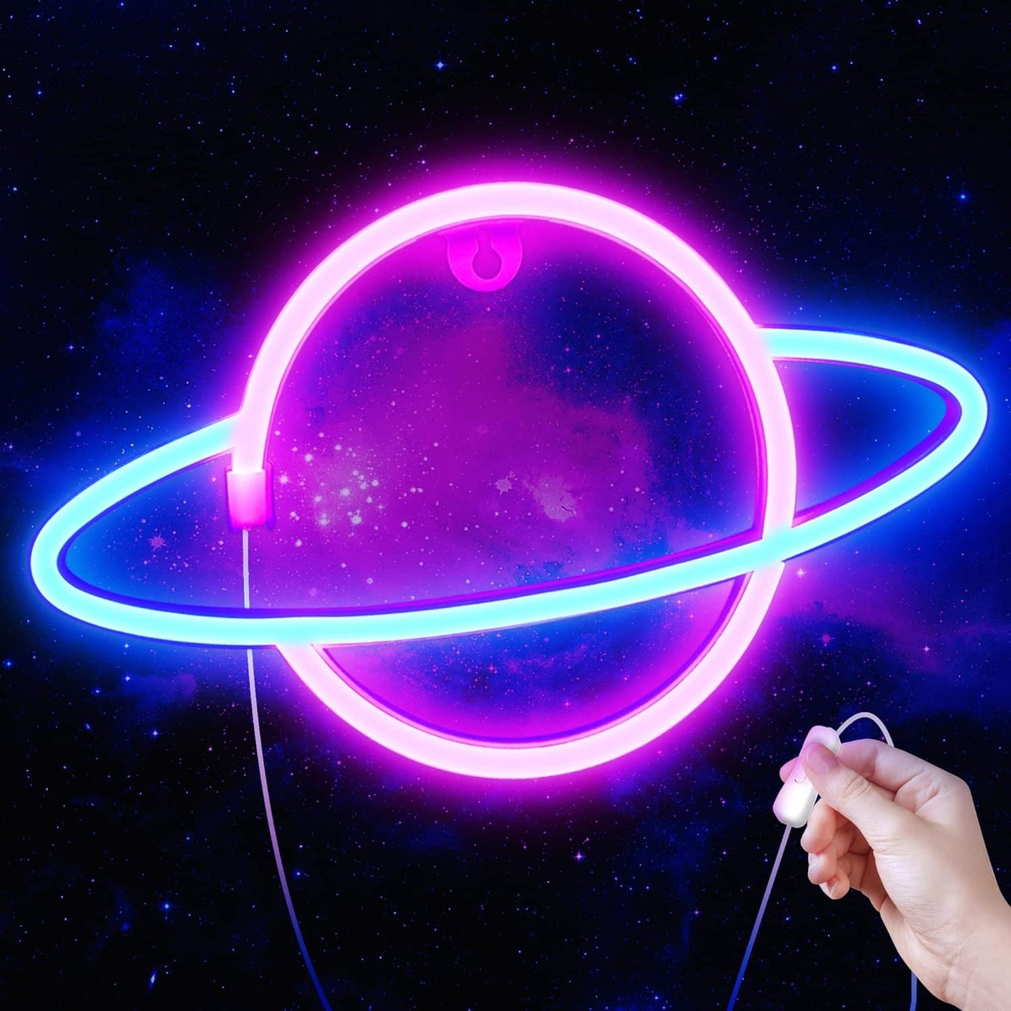 Saturn Neon Sign - LED Neon Sign