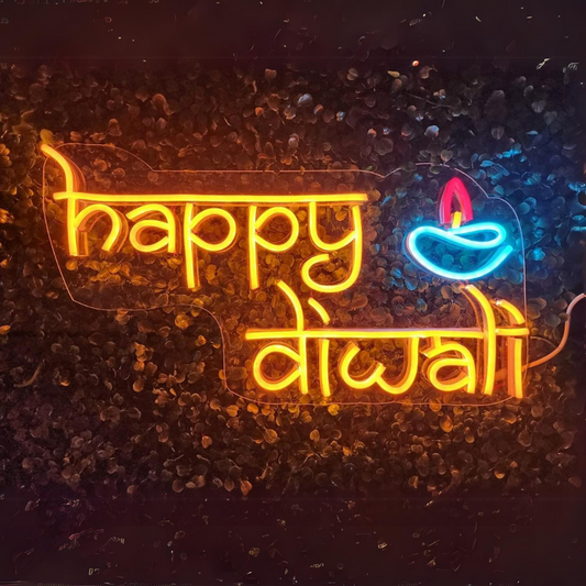 Happy Diwali Neon (12x17 inches)