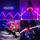 360° RGB Flow Effect unbreakable material tube (Size 46 Inch tall 1 Inch Broad)