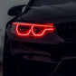 Shadow Beast BMW – Red Neon Wall Decor for Bedroom & Gaming Room neon car wall art | Neon Signs India — Image 2