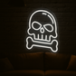 Skull Neon Lights Hallowen Led Neon Sign (12 x12) Neonsignsindia