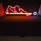 Snooker Player Motion Neon Wall Sign – Billiards Game Room LED Art( 36*12 inch ) | Neon Signs India — Image 4