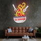 Spaghetti Pasta Pop Art LED Neon Sign