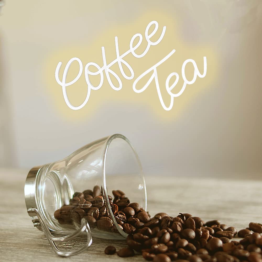 Tea Coffee Neon Sign (10x16 inches) Neonsignsindia