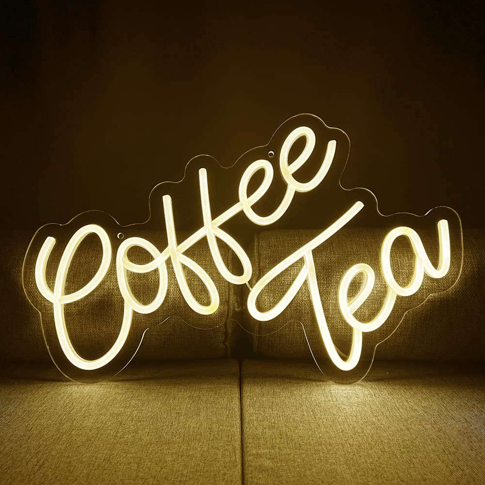 Tea Coffee Neon Sign (10x16 inches) Neonsignsindia