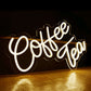 Tea Coffee Neon Sign (10x16 inches) Neonsignsindia