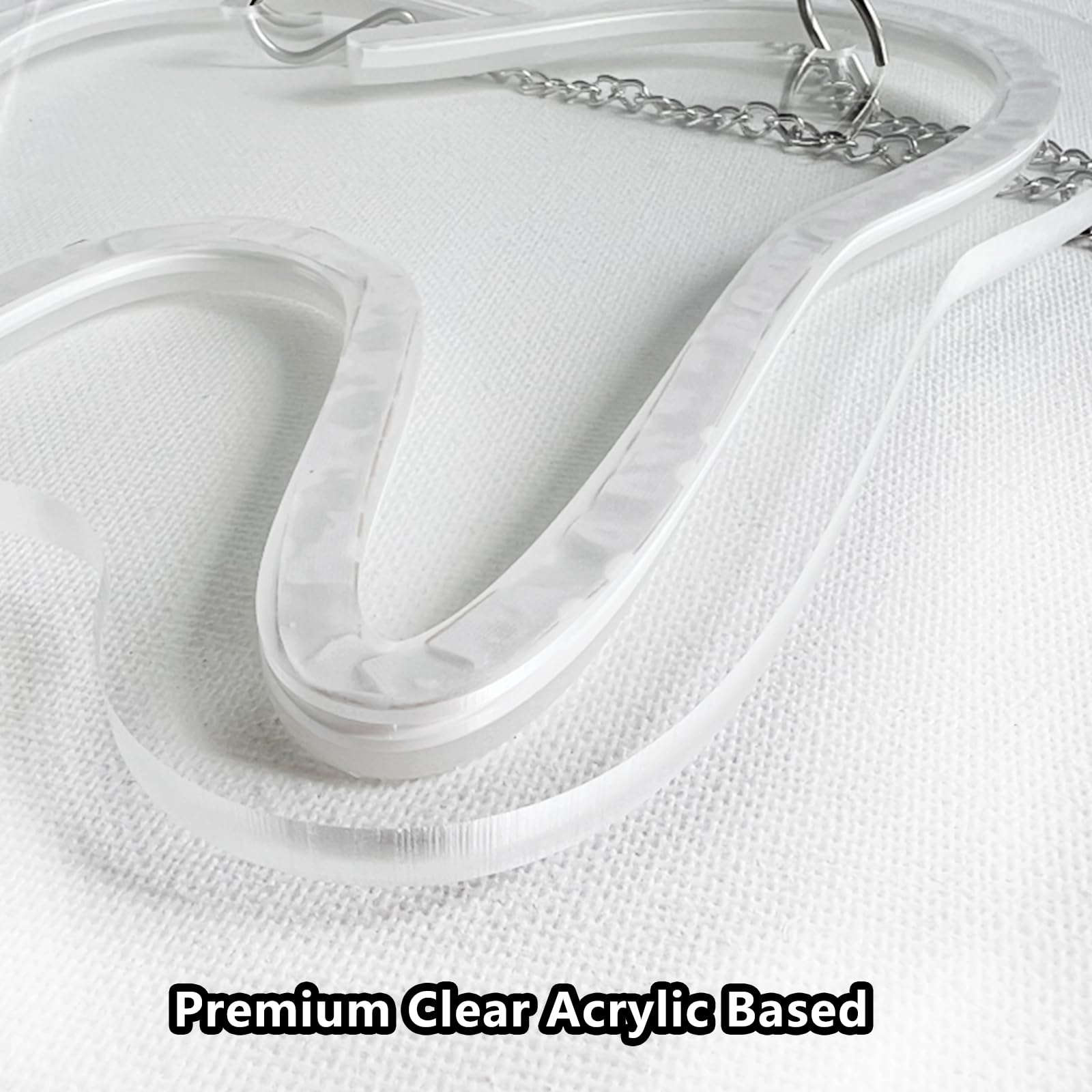 Tooth-Shaped LED Neon Sign, Dental Light (9 x7.9 Inches) Neonsignsindia