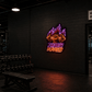 Train Hard LED Neon Wall Art – Fitness Gym Motivation Sign Neonsignsindia
