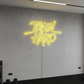 Train Hard Neon LED Sign – Motivational Gym Wall Light | Neon Signs India — Image 2