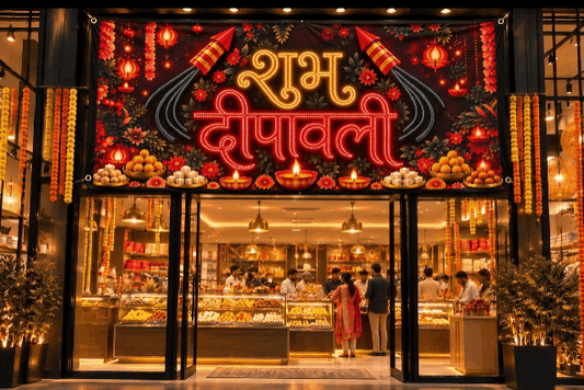 Shubh Dipawali flex LED sign animated