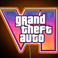 GTA VI Orange Neon Sign – Grand Theft Auto 6 LED Wall Art Orange Glow Bedroom Decor