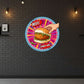 Wadapav Neon Sign 18x18 inches Neonsignsindia