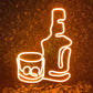 Whiskey Neon Sign (9x12 inches) Neonsignsindia