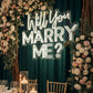 💍 Will You Marry Me? Neon Sign Neonsignsindia