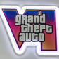 GTA VI Cool White Neon Sign – Grand Theft Auto 6 LED Wall Art Cool White Game Room