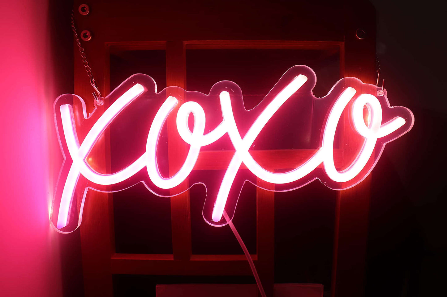 XOXO Night Lights (5x12 inches) Neonsignsindia
