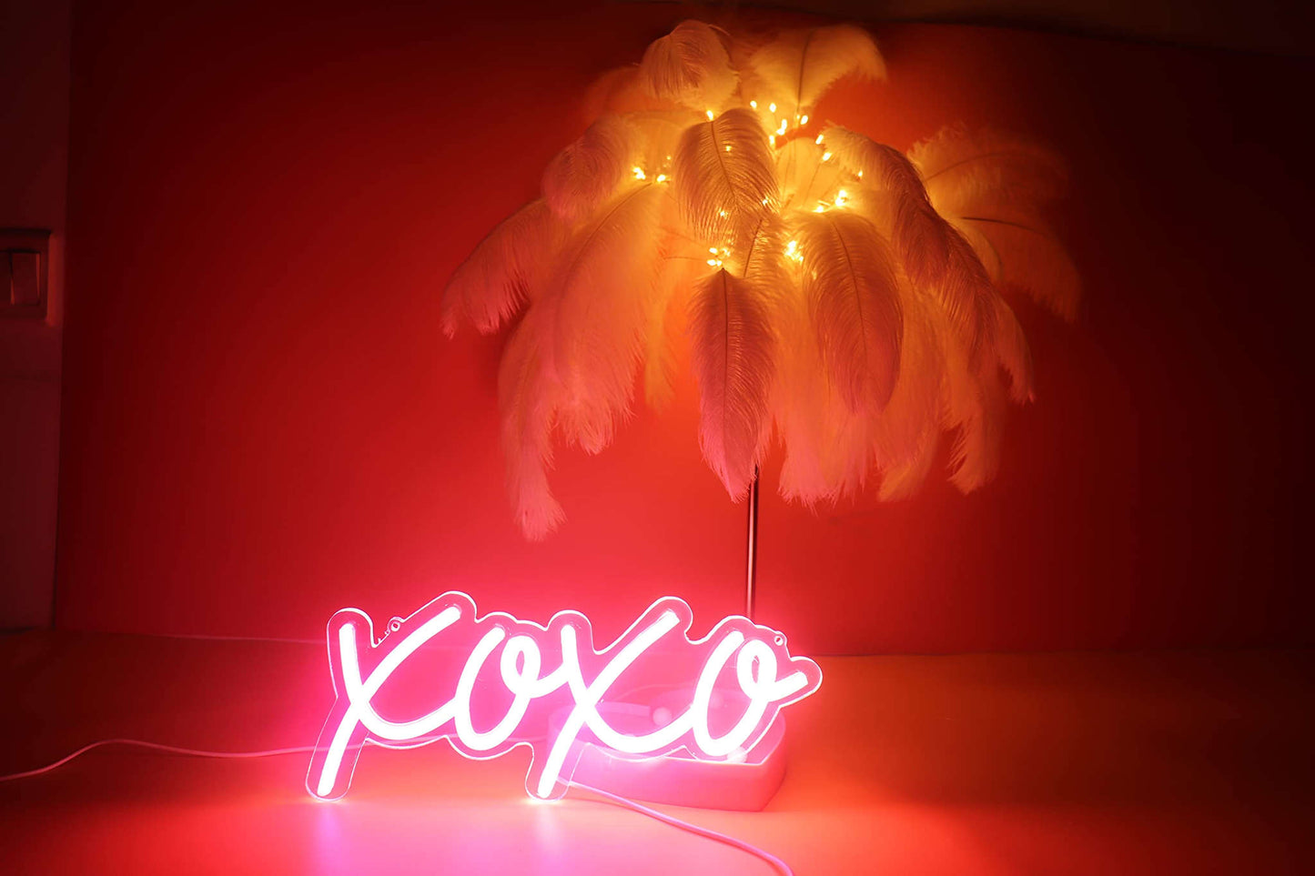 XOXO Night Lights (5x12 inches) Neonsignsindia