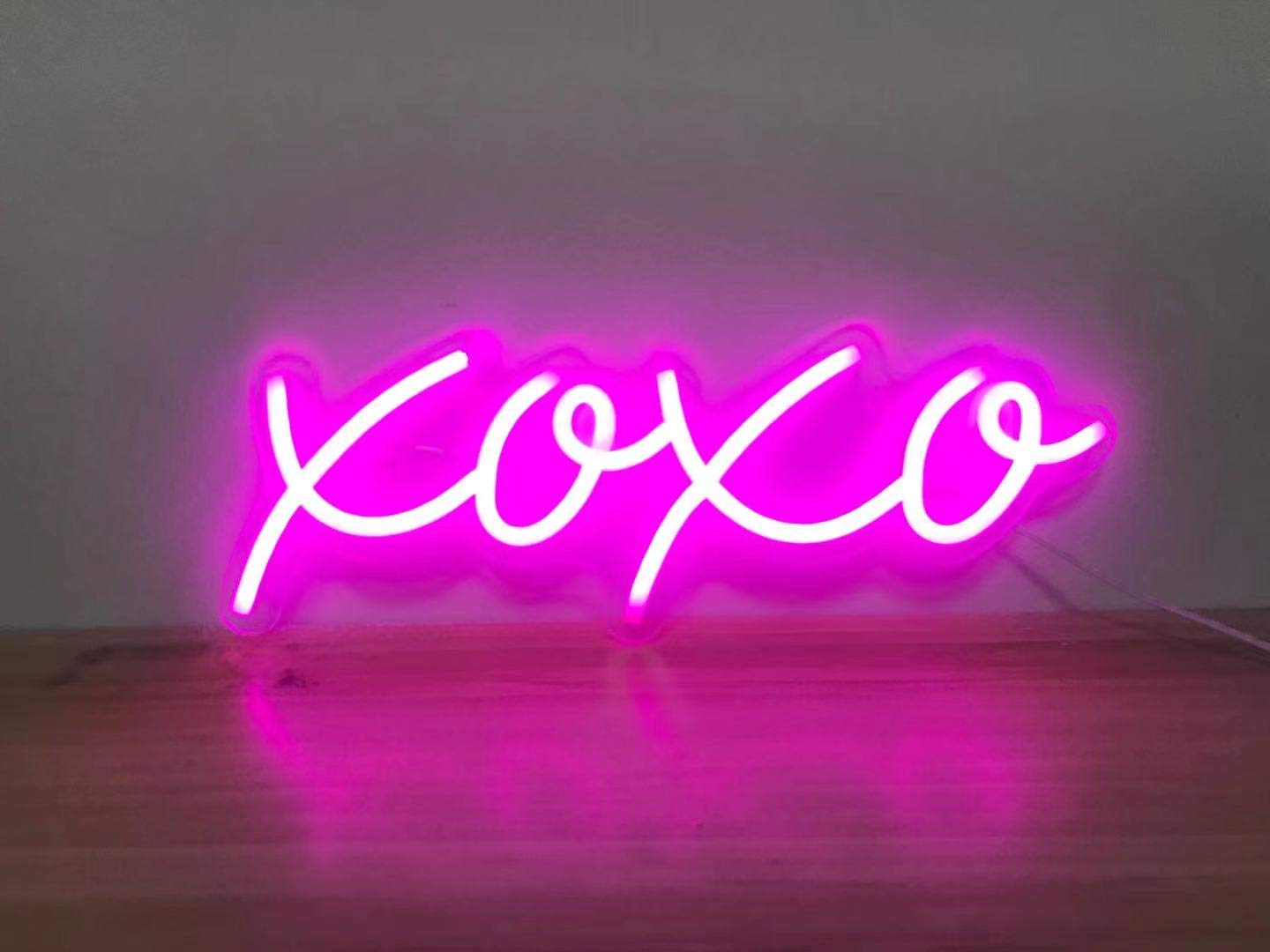 XOXO Night Lights (5x12 inches) Neonsignsindia