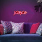 XOXO Night Lights (5x12 inches) Neonsignsindia