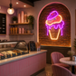 Kawaii Ice Cream Neon Sign