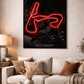 Zandvoort  F1 Circuit Wall Art – Dutch Grand Prix Track LED Style Poster | Neon Signs India — Image 1