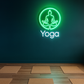 Zen Glow – fitness GYM Yoga LED Neon Sign for Meditation & Wellness Spaces Neonsignsindia