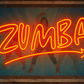 ZUMBA “Join the Party” LED Neon Wall Sign – Fitness Studio Decor Neonsignsindia