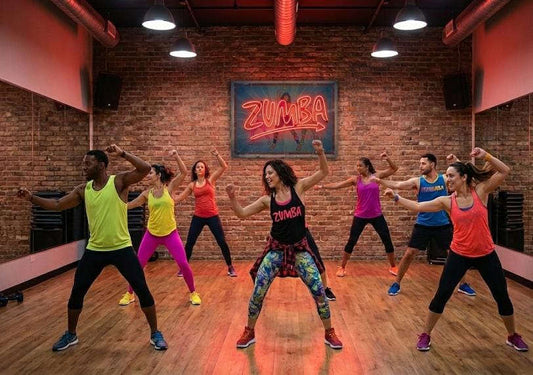 ZUMBA “Join the Party” LED Neon Wall Sign – Fitness Studio Decor Neonsignsindia