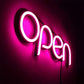 Open Neon Sign 16x6