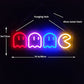 Game Ghost Neon 16 x 6 - Neonsignsindia