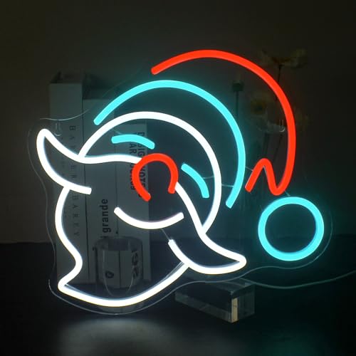 Santa Claus Neon Sign - Size 14x12 inch