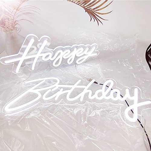 Happy Birthday Neon Light Sign (14x18 inches)