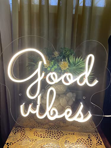 Good Vibes neon Sign (12x12 inches)