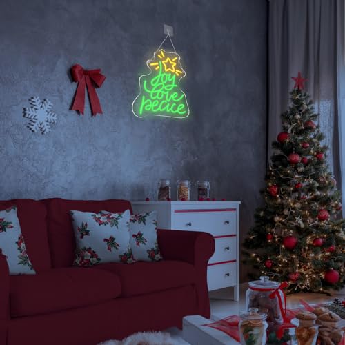 Christmas Tree Neon Sign (10x16 inches)