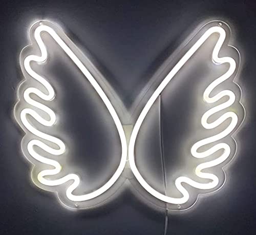 Wings Neon/ Angel Wings Signs 18x18 inches