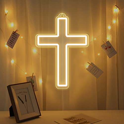 Jesus Cross Neon Signs