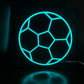 Soccer Neon Sign Dimmable 12 * 12 Inch