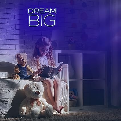 Dream Big Neon Signs (17 * 12Inch)