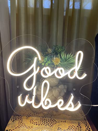 Good Vibes neon Sign (12x12 inches)